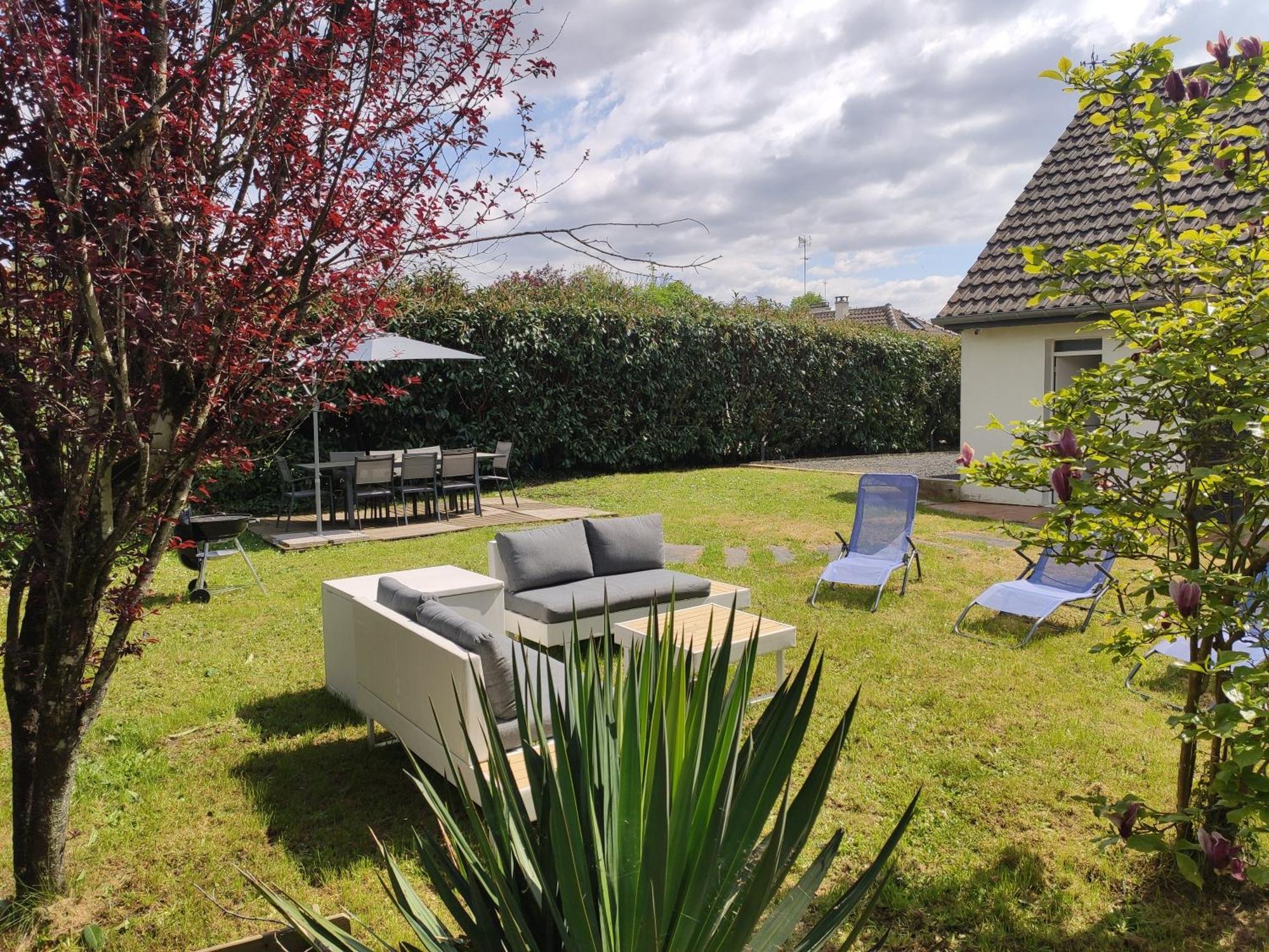 Maison Avec Jardin - 10 Pers - Proche Paris Disney & Golf - Ideal Pro & Familles Lésigny Exterior foto